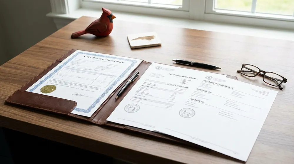 Plumber Insurance Documents