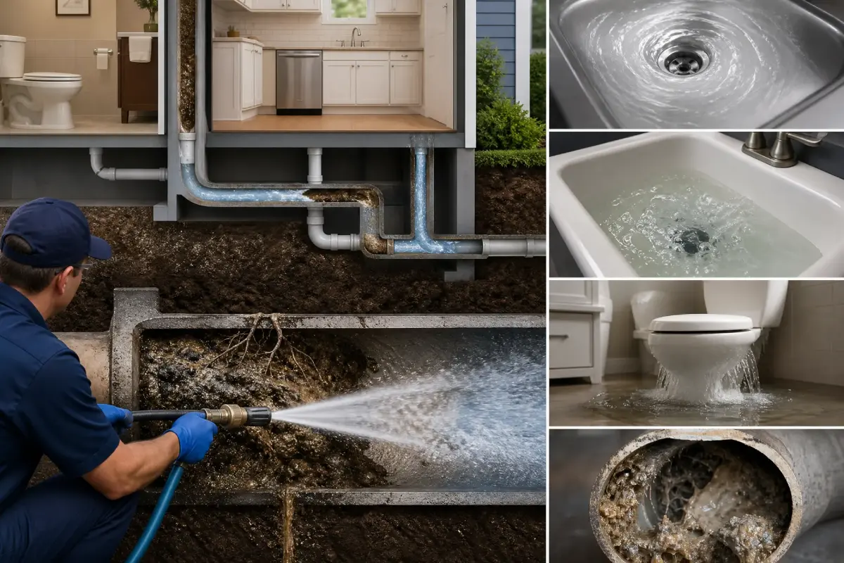 Prodigy Sewer and Drain helps fix slow drains, backups, and clogged pipes to keep homes working smoothly.